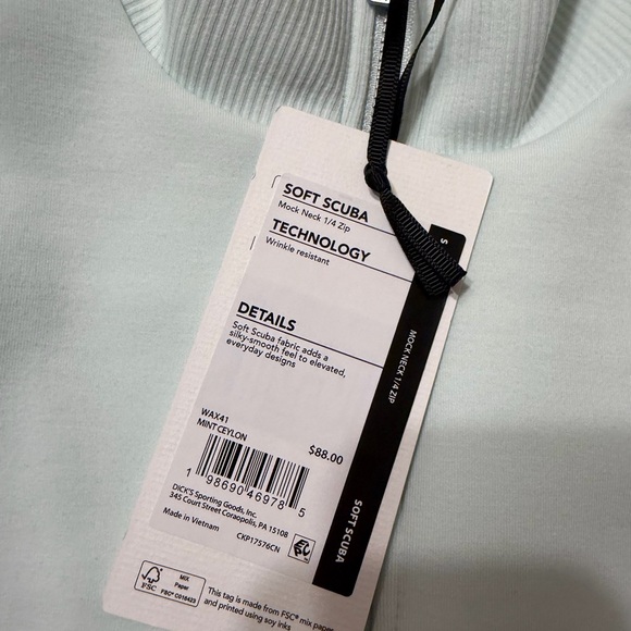 Calia Soft Scuba 1/4 Zip - Picture 3 of 6